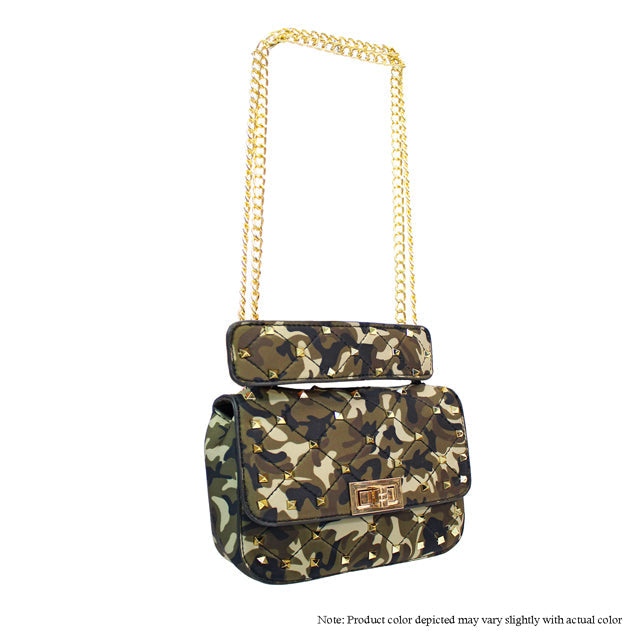 Bandolera Camuflada con Tachuelas