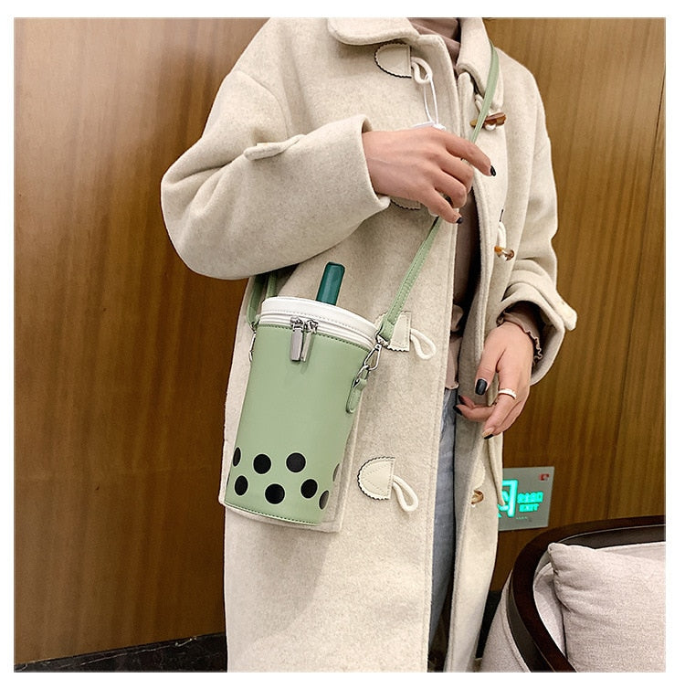 Bolso de hombro de Boba Tea