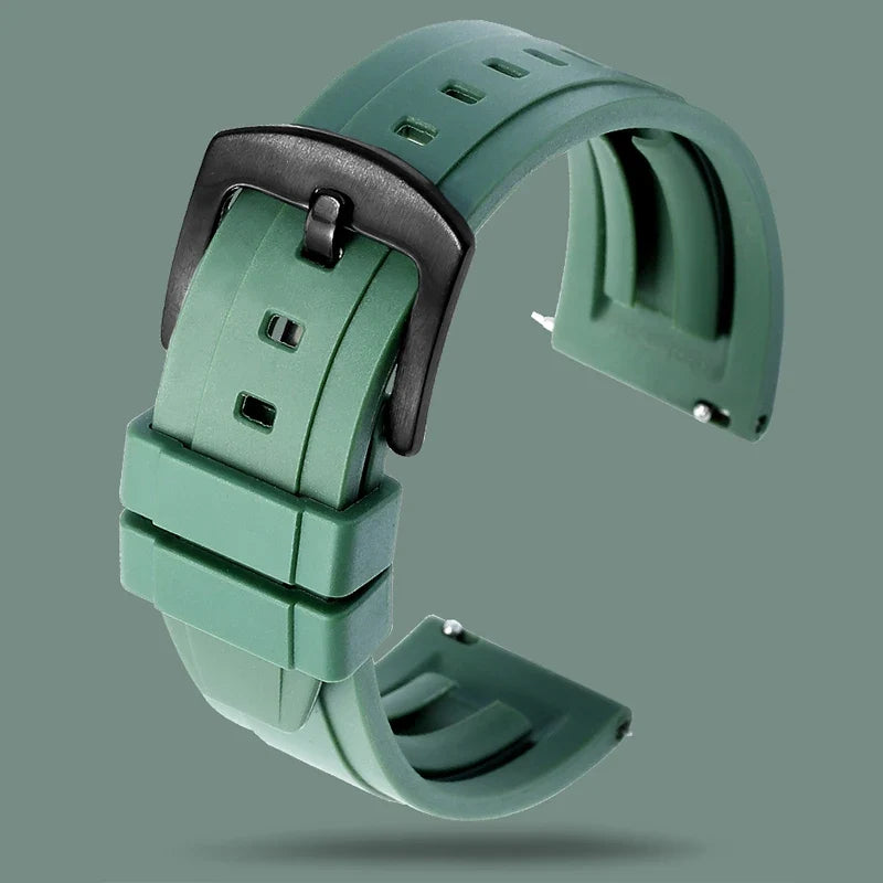 Motorola Moto Watch Grooved FKM Rubber Band