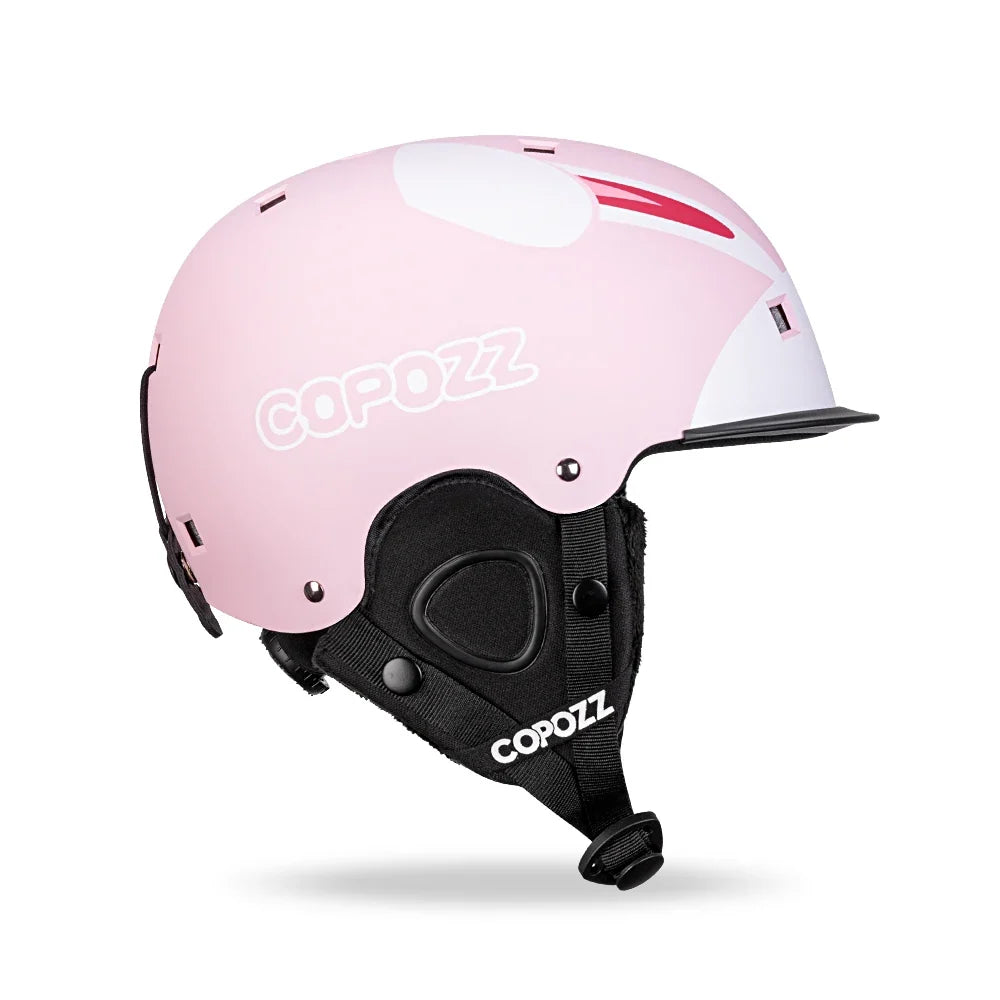 Kids Ski Helmet  Cartoons  Integrally Molded  Safety