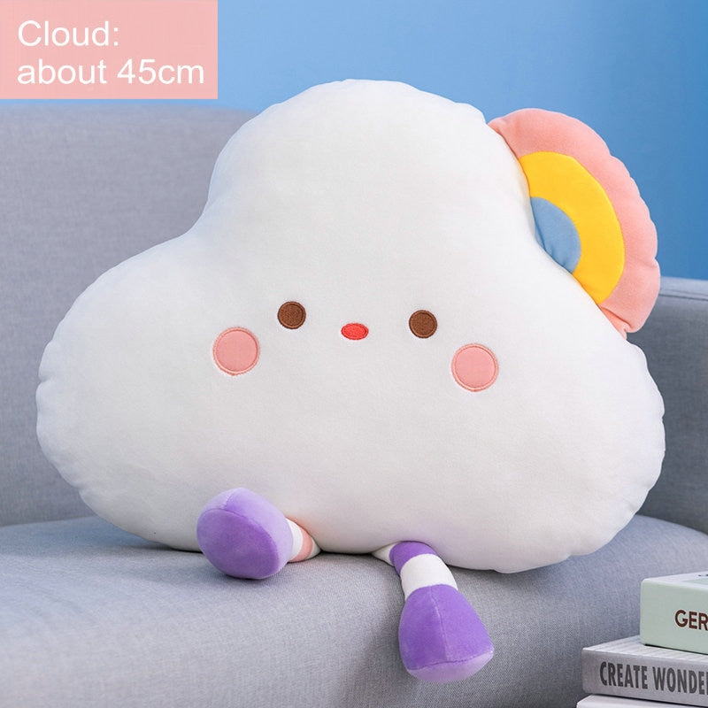 Nubes Arcoíris y Estrellas de Peluche