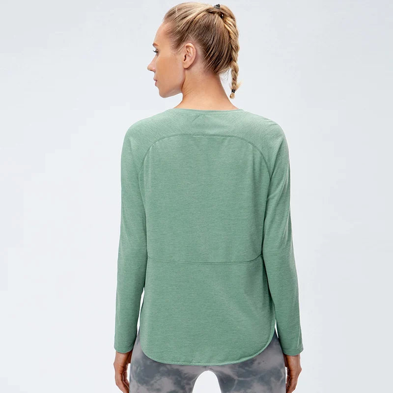 Women's Long Sleeve Workout Tee