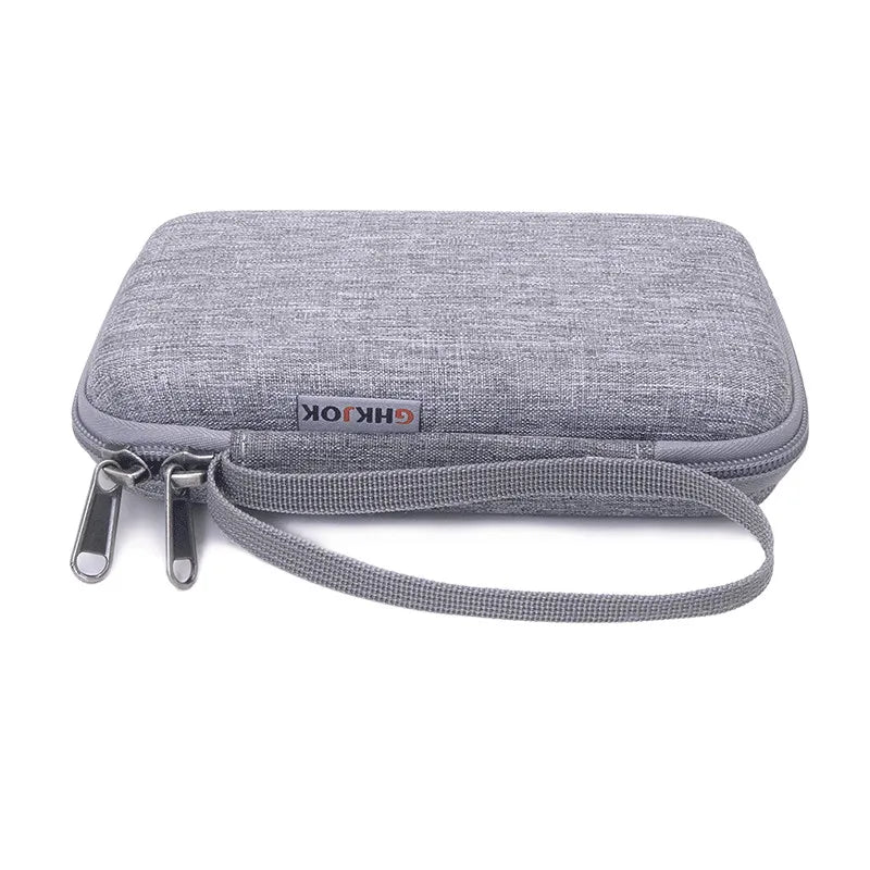 Hard Travel Electronic Organizer Case for Power Adapter Chargers Cables Power Bank USB Flash Disk SD Card Portable Accessories