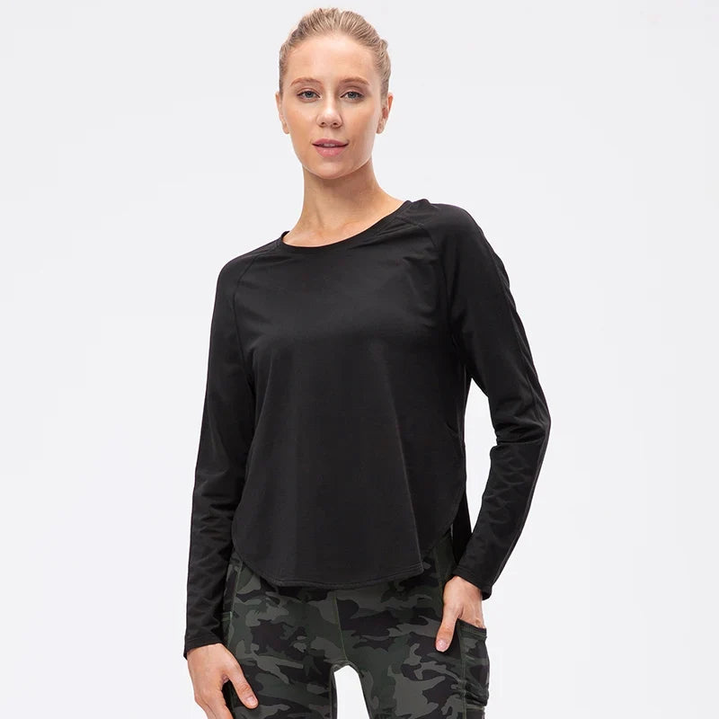 Women's Long Sleeve Workout Tee