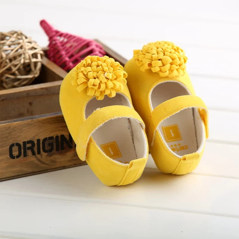 0-18 Months Newborn Baby Girl Walking Shoes Princess Shoes Little Baby