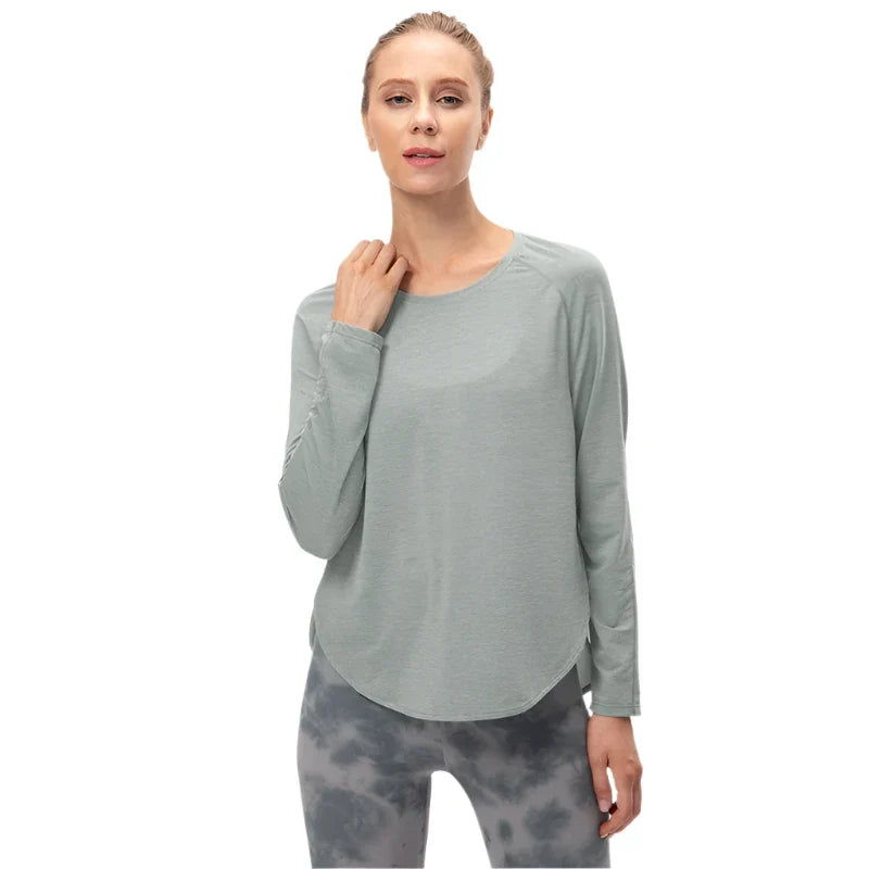 Women's Long Sleeve Workout Tee