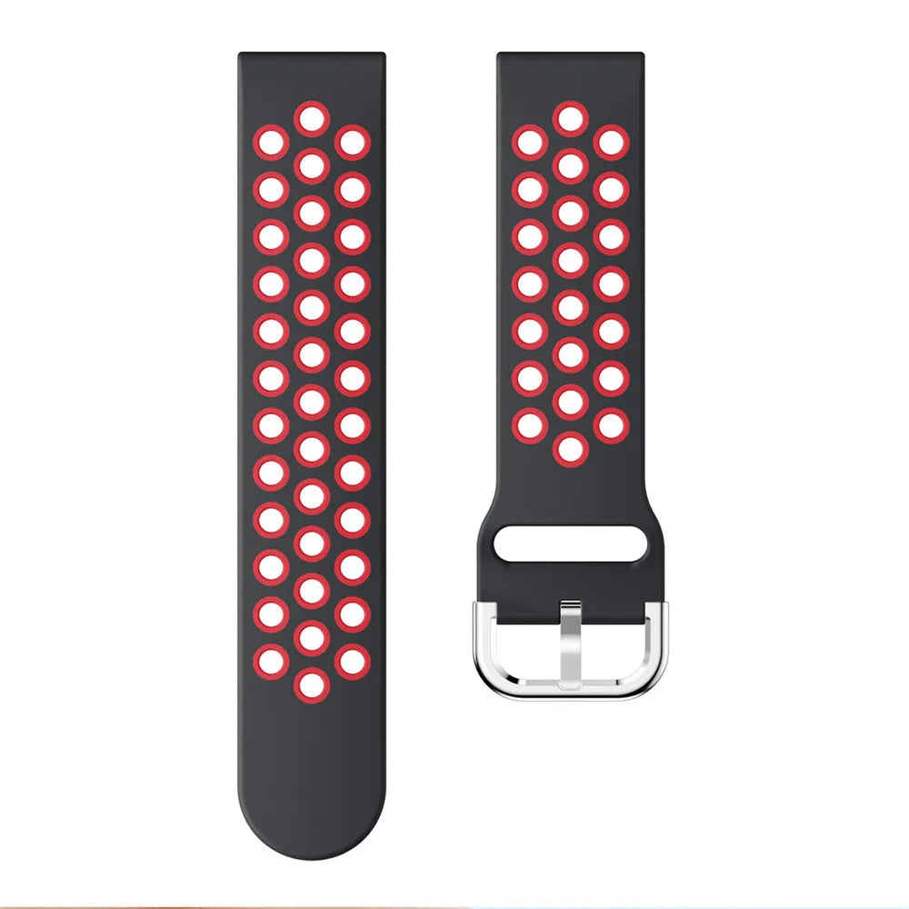 Breathable Silicone Fitbit Versa & Sense Bands