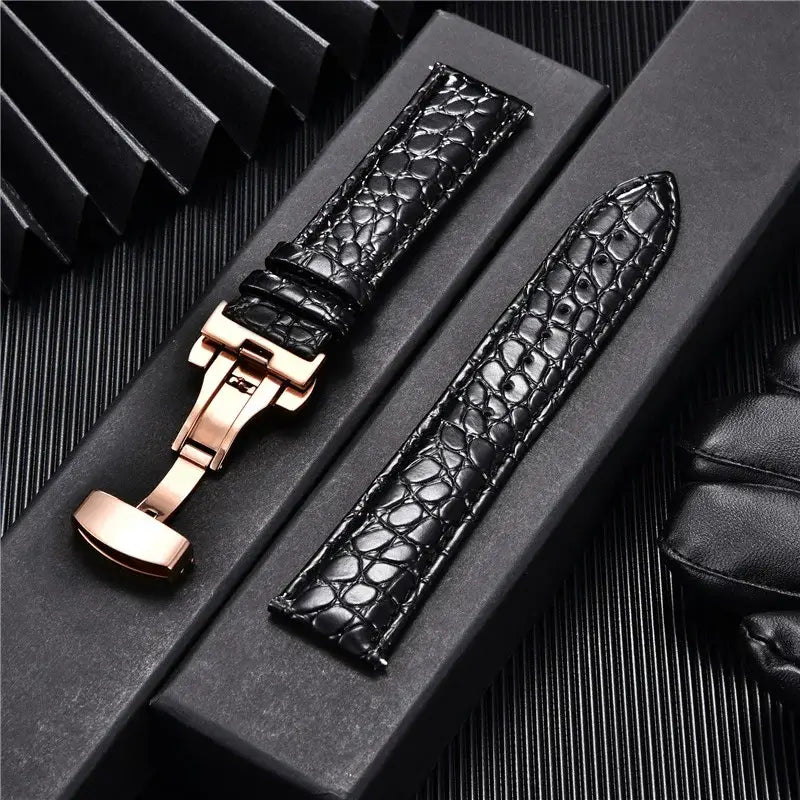Huawei Leather Band - Crocodile Pattern - Premium Quality