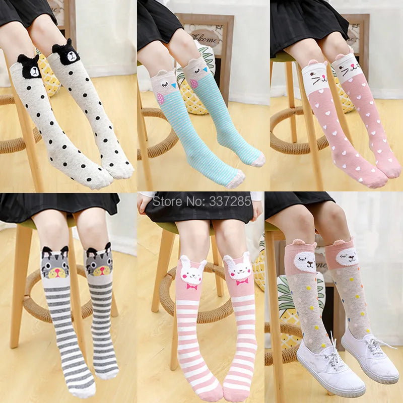Adorable Kids' Knee High Socks