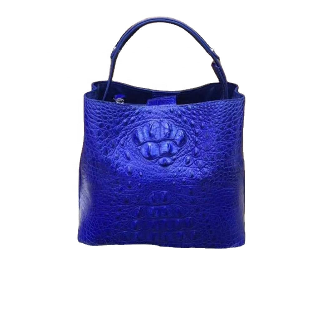 Handmade Crocodile Handbag Shoulder Bag Women's