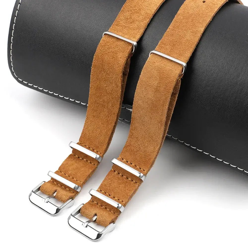 Samsung Galaxy Watch 7, 6, 5, 4 & FE Suede Pass-Through Strap