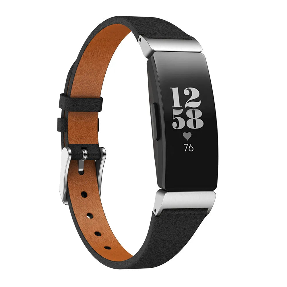 Fitbit Inspire 2, Inspire & Inspire HR Slim Leather Buckle Band