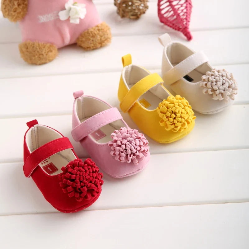 0-18 Months Newborn Baby Girl Walking Shoes Princess Shoes Little Baby