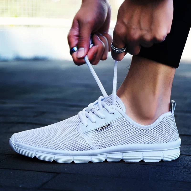 2021 men's summer new  casual shoes woman lightweight large size outdoor sports  shoes Beach shoes couple  mesh 48 yards 47 gray