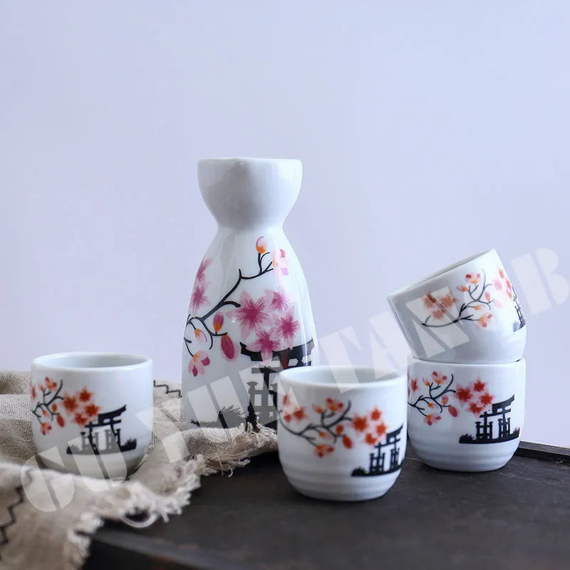 Juego de sake de cerámica