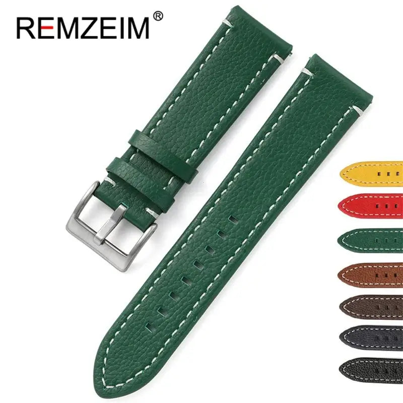 Samsung Galaxy Watch Leather Strap - Premium Classic Design