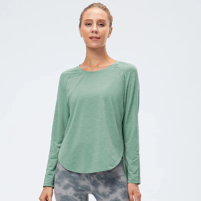 Women's Long Sleeve Workout Tee