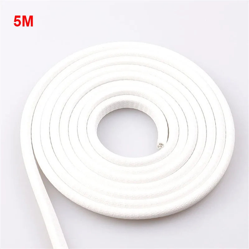 5/10M Car Door Protector Edge Scratch Strip Guard Trim Universal Car Door Anti Collision Protection With Steel Carstyling