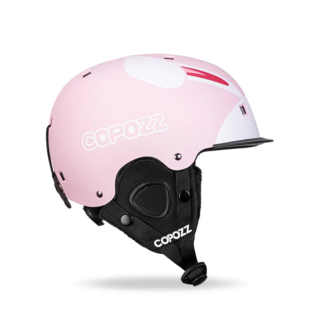 Kids Ski Helmet  Cartoons  Integrally Molded  Safety