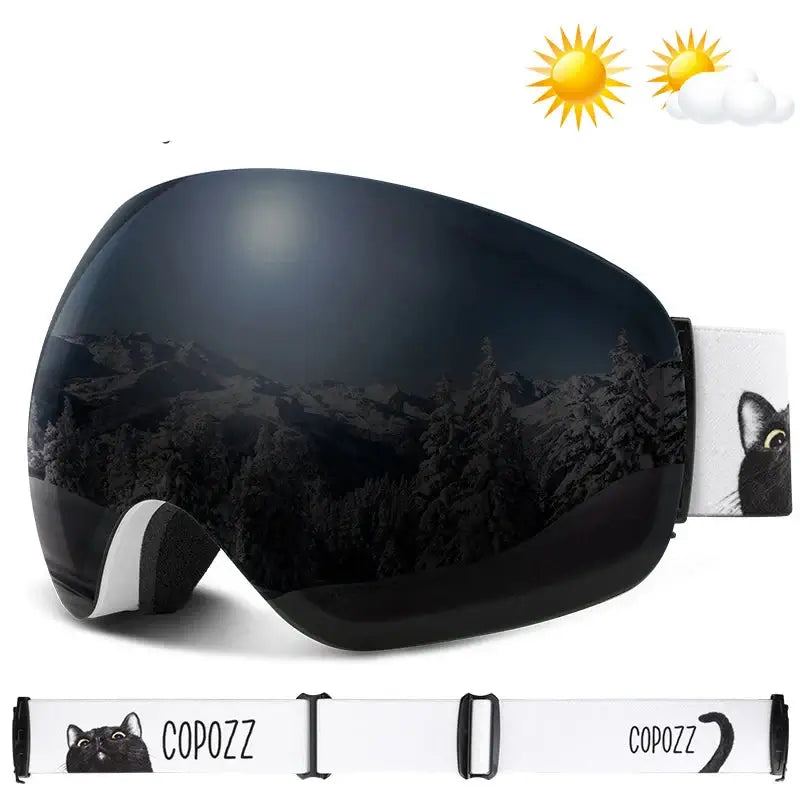 Ski Goggles with UV400 Protection