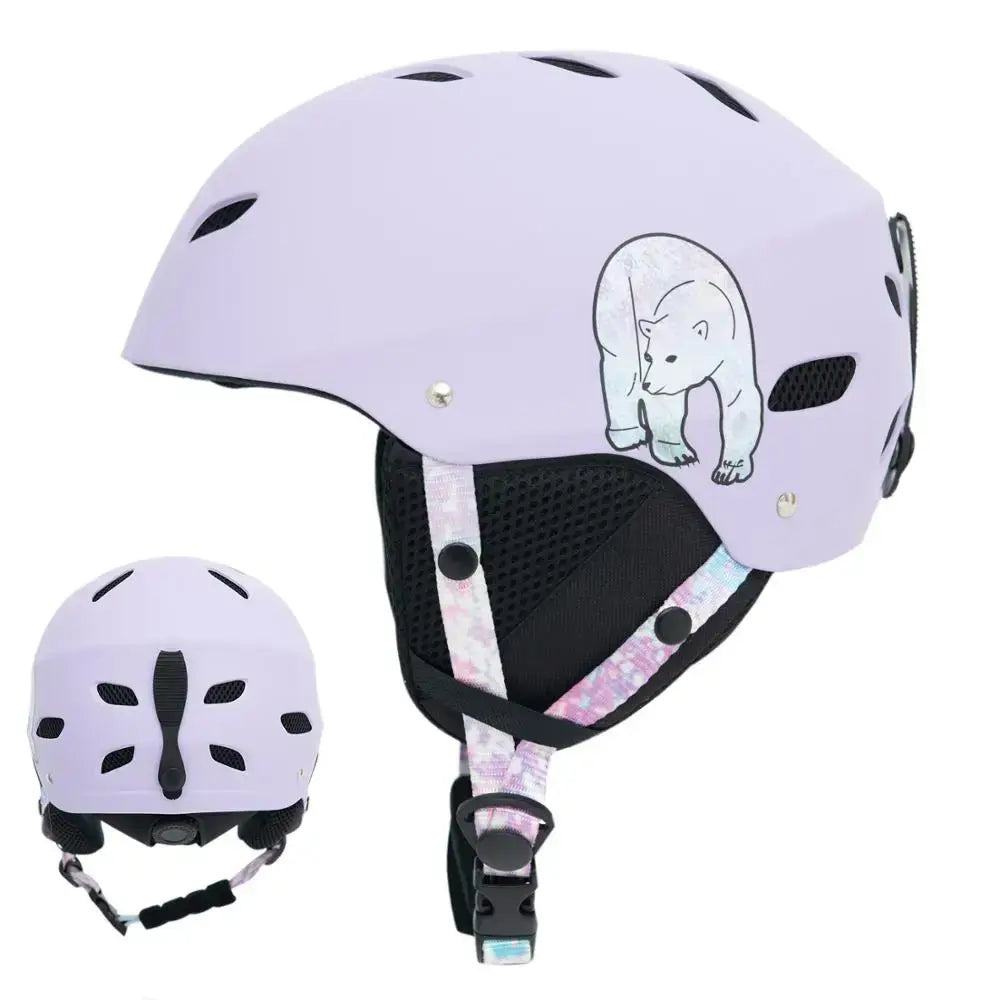 Safety and Comfort  CE Certified Ski Helmet