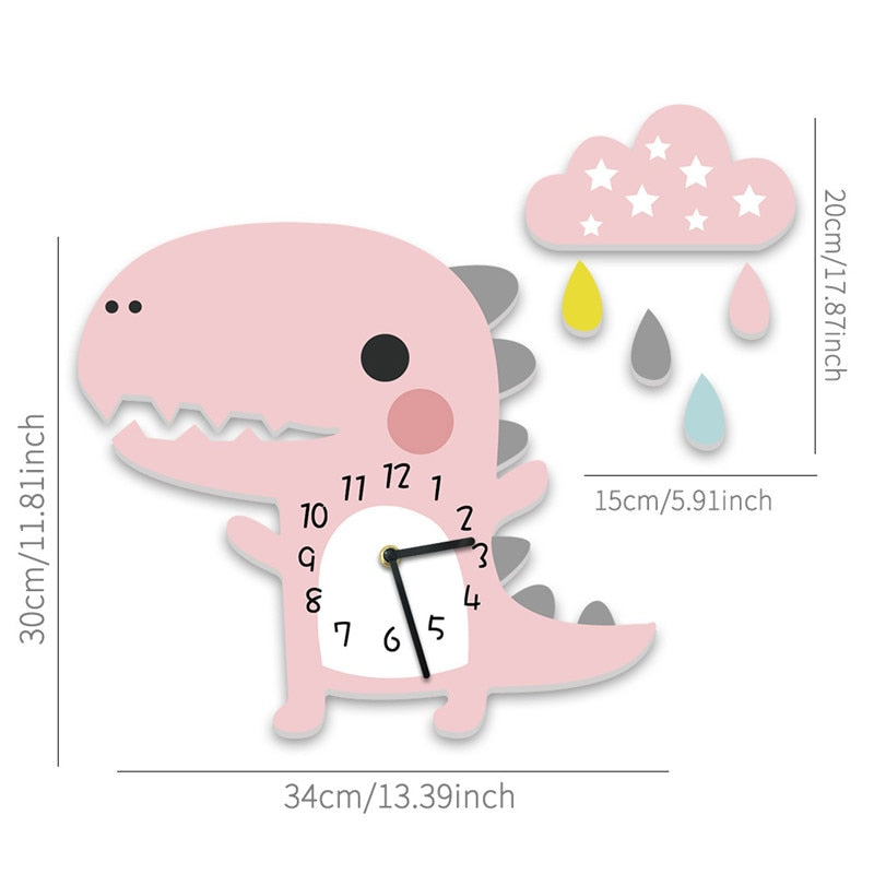 Reloj de dinosaurio