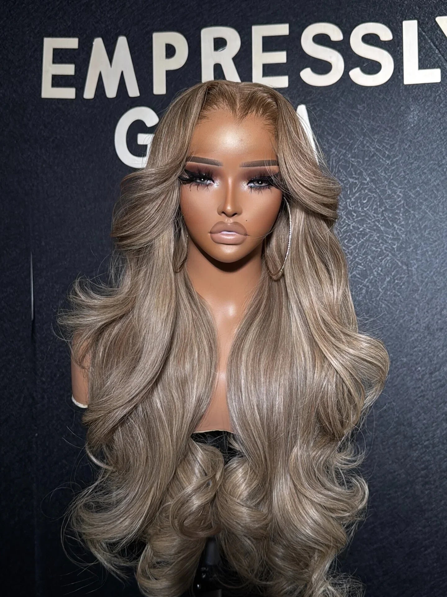 200Density Ash Blonde Balayage Luxury Wigs Raw Human Hair Glueless 13x6 13X4 for Swiss HD for Lace Frontal Wig Body Wave