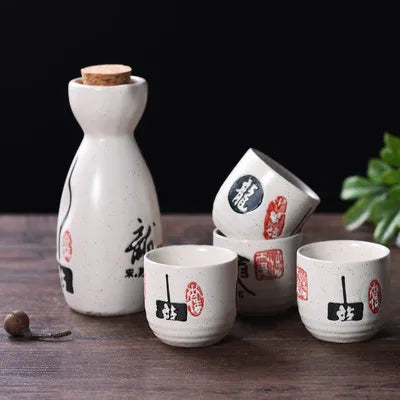 Juego de sake de cerámica