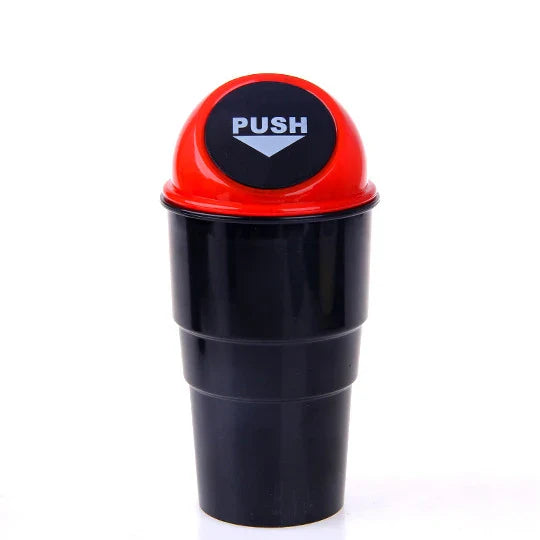 Car Trash Can Organizer Garbage Holder Automobiles Storage Bag Accessories Auto Door Seat Back Visor Trash Bin Paper Dustbin