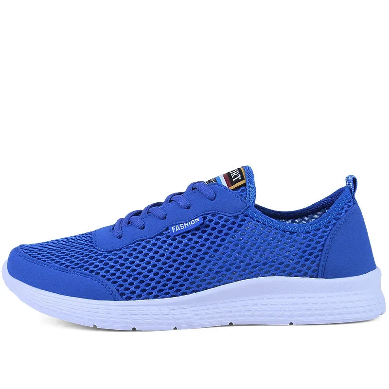 2021 men's summer new  casual shoes woman lightweight large size outdoor sports  shoes Beach shoes couple  mesh 48 yards 47 gray