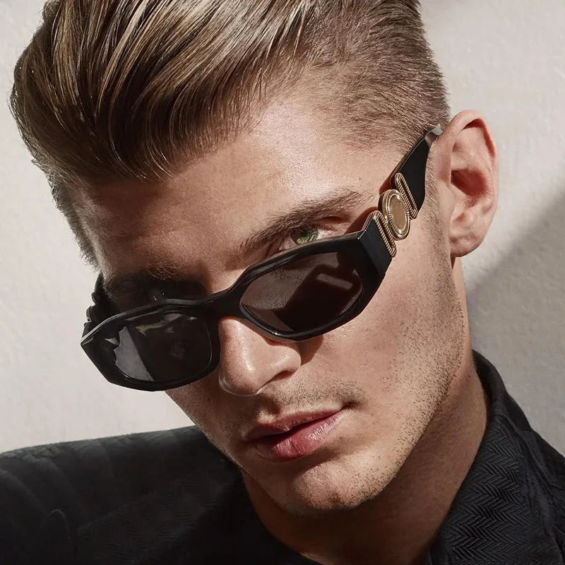 Small Rectangle Sunglasses Men Women Square Sun Glasses Travel Shades Vintage Retro UV400 Lunette Soleil Femme Gafas De Sol