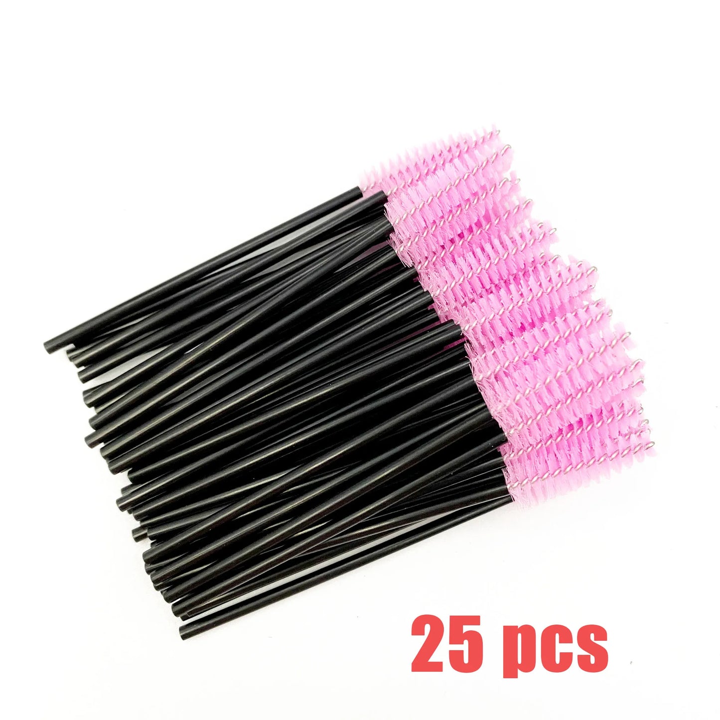 Disposable Eyelashes Brushes Crystal Diamond Handle Lash Brush Eyebrow Mascara Wands Eyelash Extension Supplies Makeup Tools