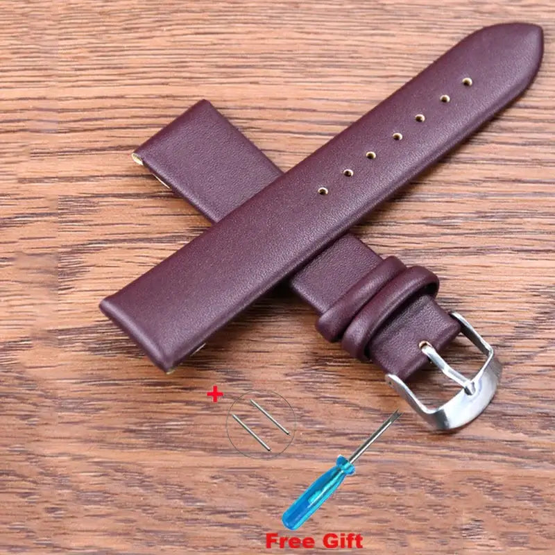 Huawei Watch & Watch GT Smooth Leather Band, 8 Colors