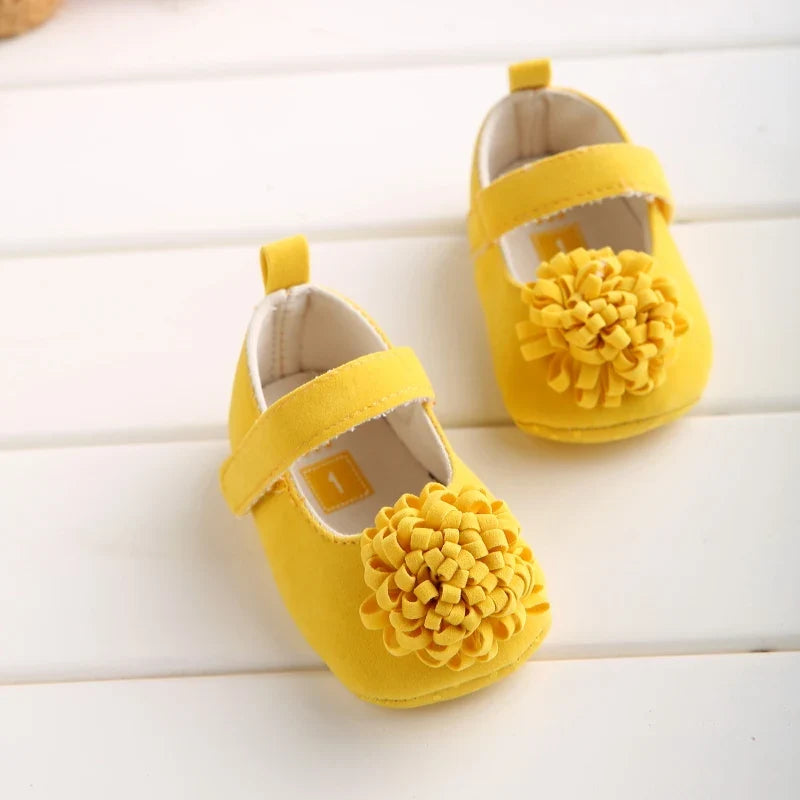 0-18 Months Newborn Baby Girl Walking Shoes Princess Shoes Little Baby