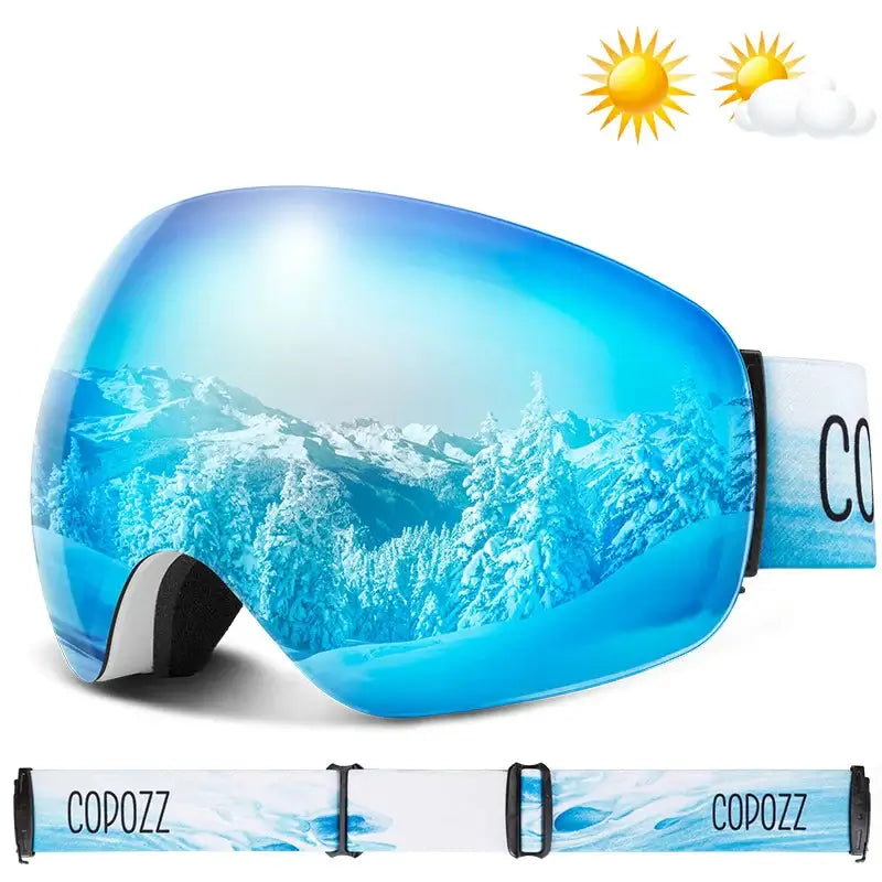 Ski Goggles with UV400 Protection