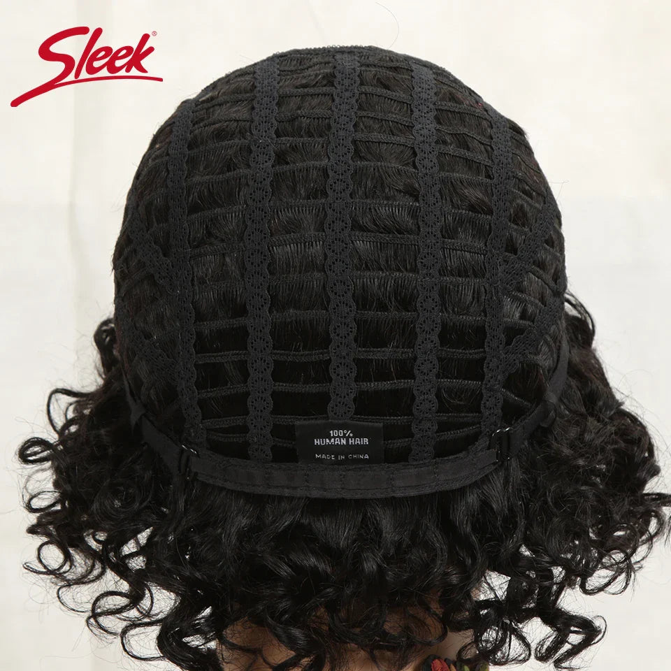 Pelucas elegantes de cabello humano corto, corte Pixie, para mujeres, pelucas de cabello brasileño Remy, pelucas cortas, pelucas cortas de onda natural para mujeres negras