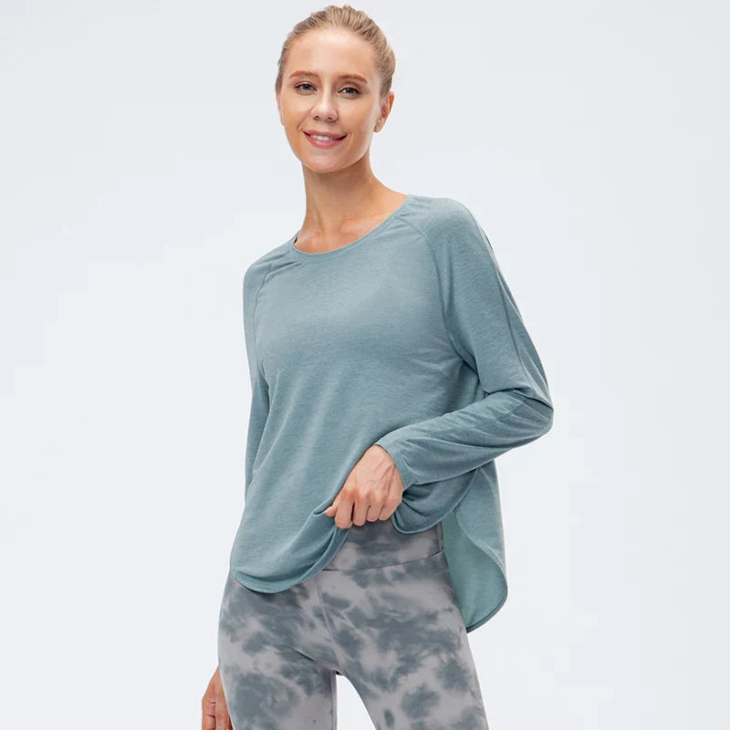 Women's Long Sleeve Workout Tee