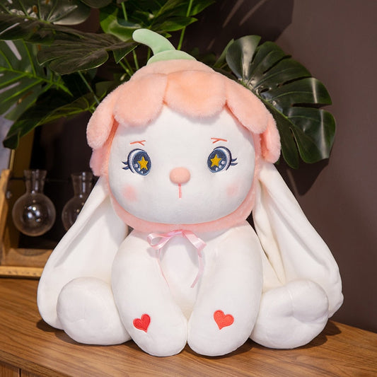 Peluche de conejo flor