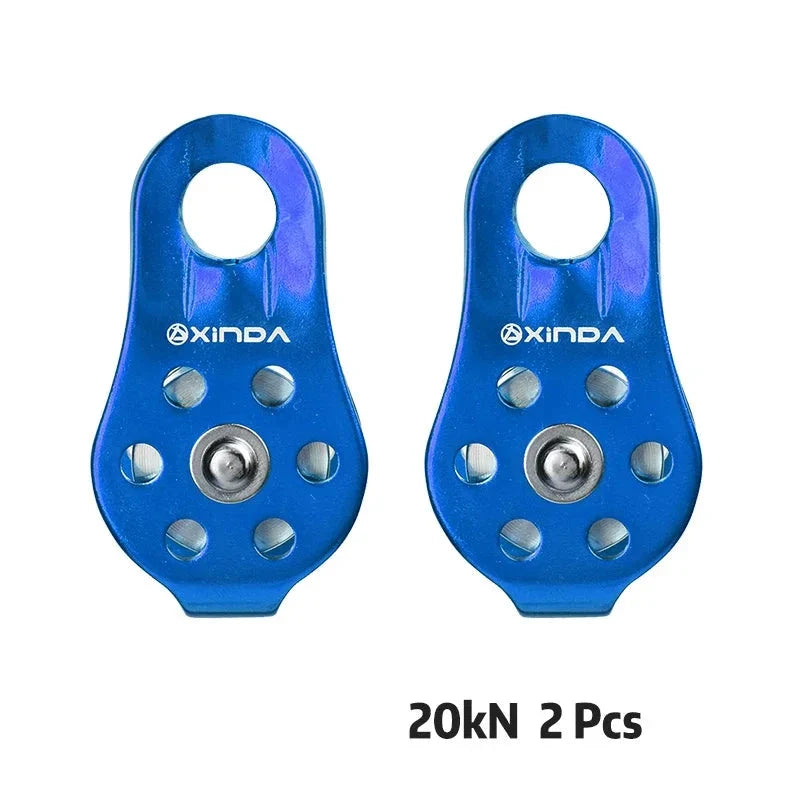 High-Altitude Traverse Pulley for Safe and Efficient Hauling