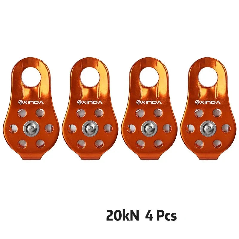 High-Altitude Traverse Pulley for Safe and Efficient Hauling