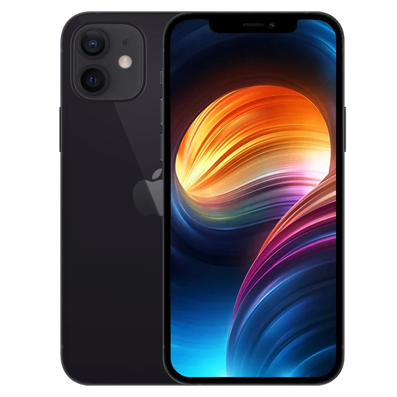 iPhone 12 5G iphone12 6.1" Genuine Super OLED RAM 4GB ROM 64/128/256GB A14 Bionic Face ID NFC 98% New Original Cell Phone