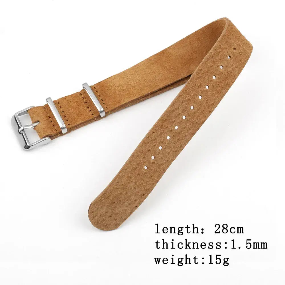 Samsung Galaxy Watch 7, 6, 5, 4 & FE Suede Pass-Through Strap