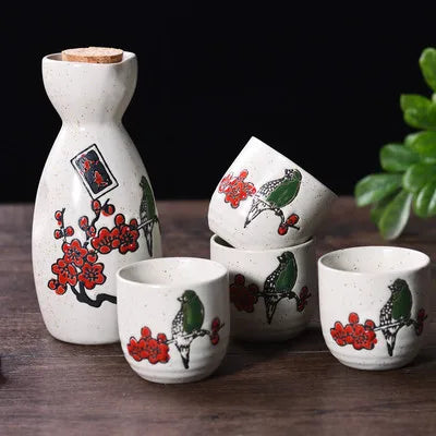 Juego de sake de cerámica