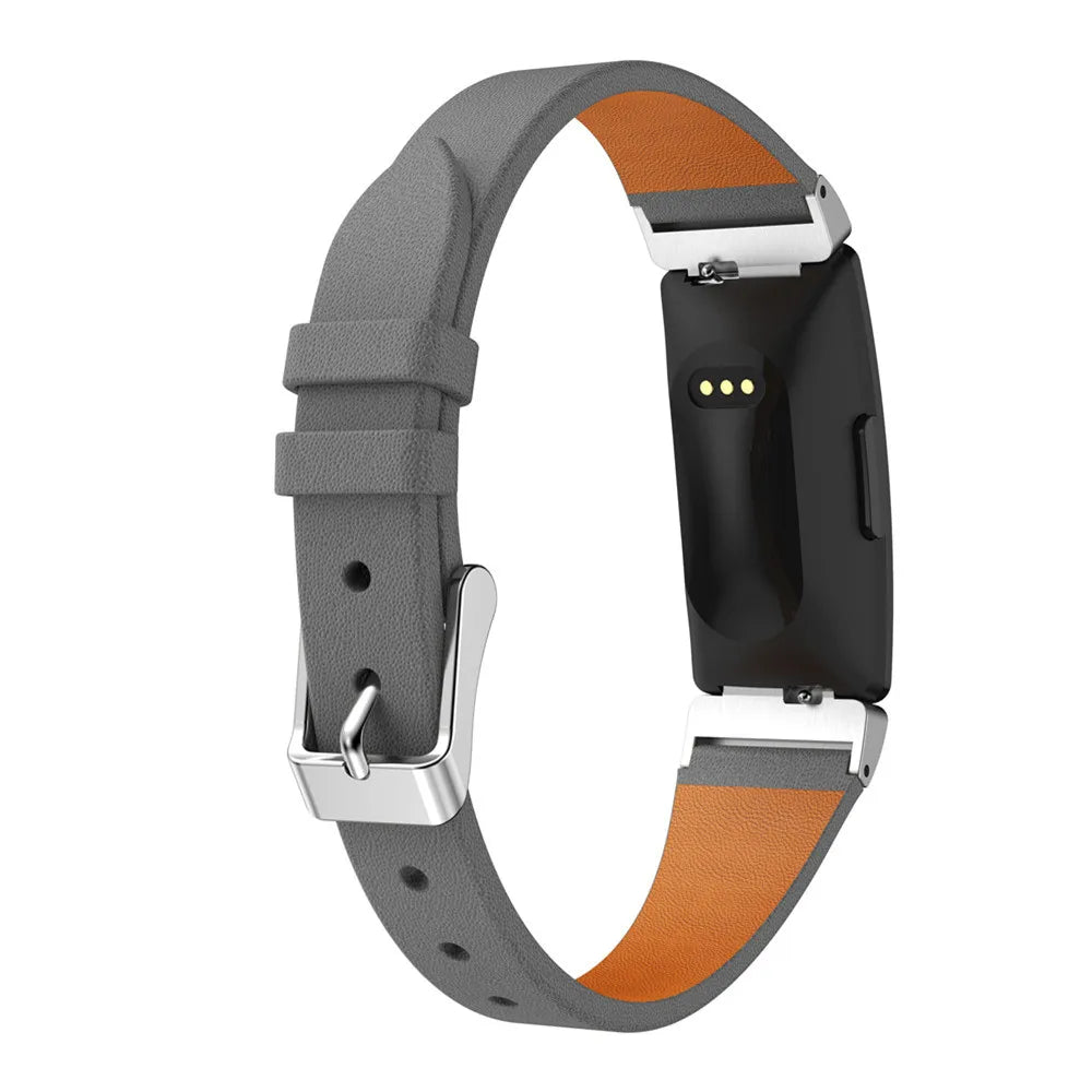 Fitbit Inspire 2, Inspire & Inspire HR Slim Leather Buckle Band