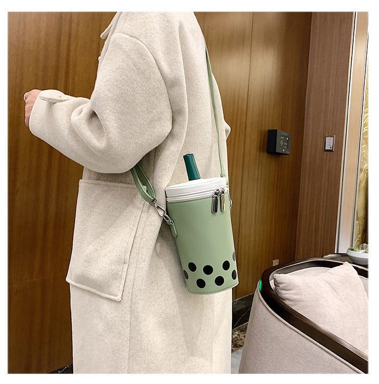 Bolso de hombro de Boba Tea