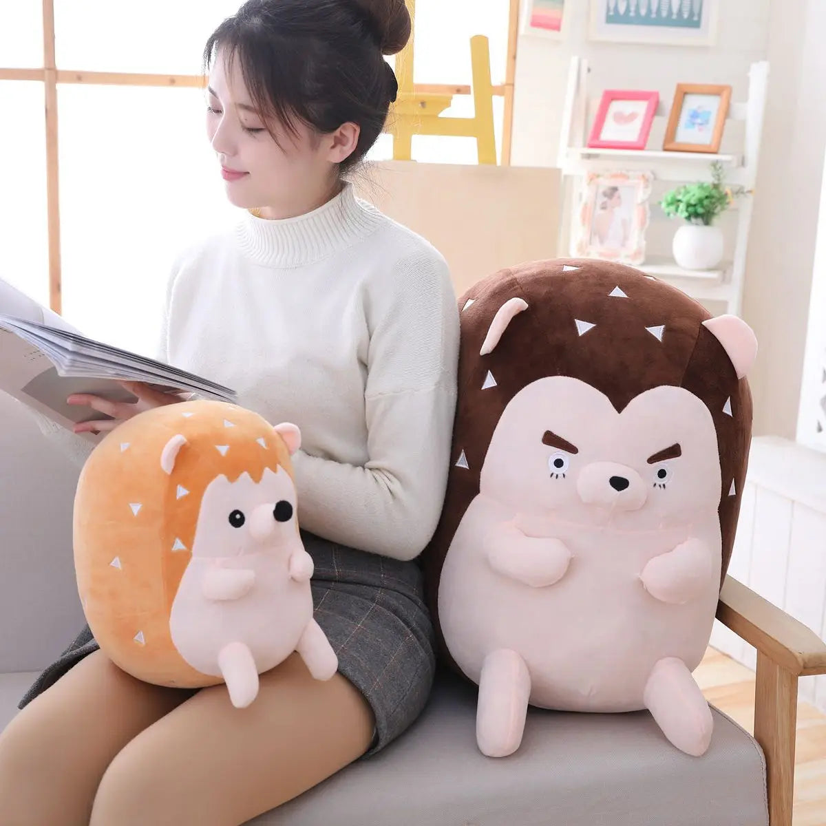 Peluches Kawaii de Erizos