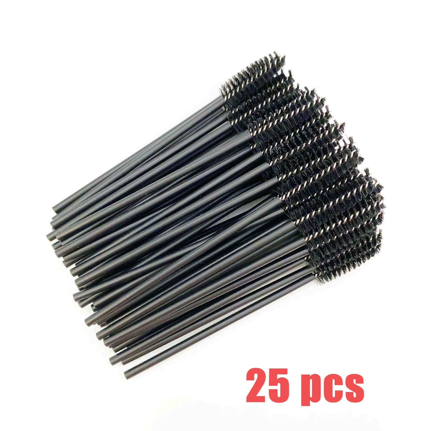 Disposable Eyelashes Brushes Crystal Diamond Handle Lash Brush Eyebrow Mascara Wands Eyelash Extension Supplies Makeup Tools