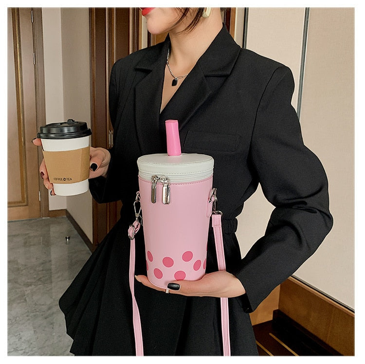 Bolso de hombro de Boba Tea