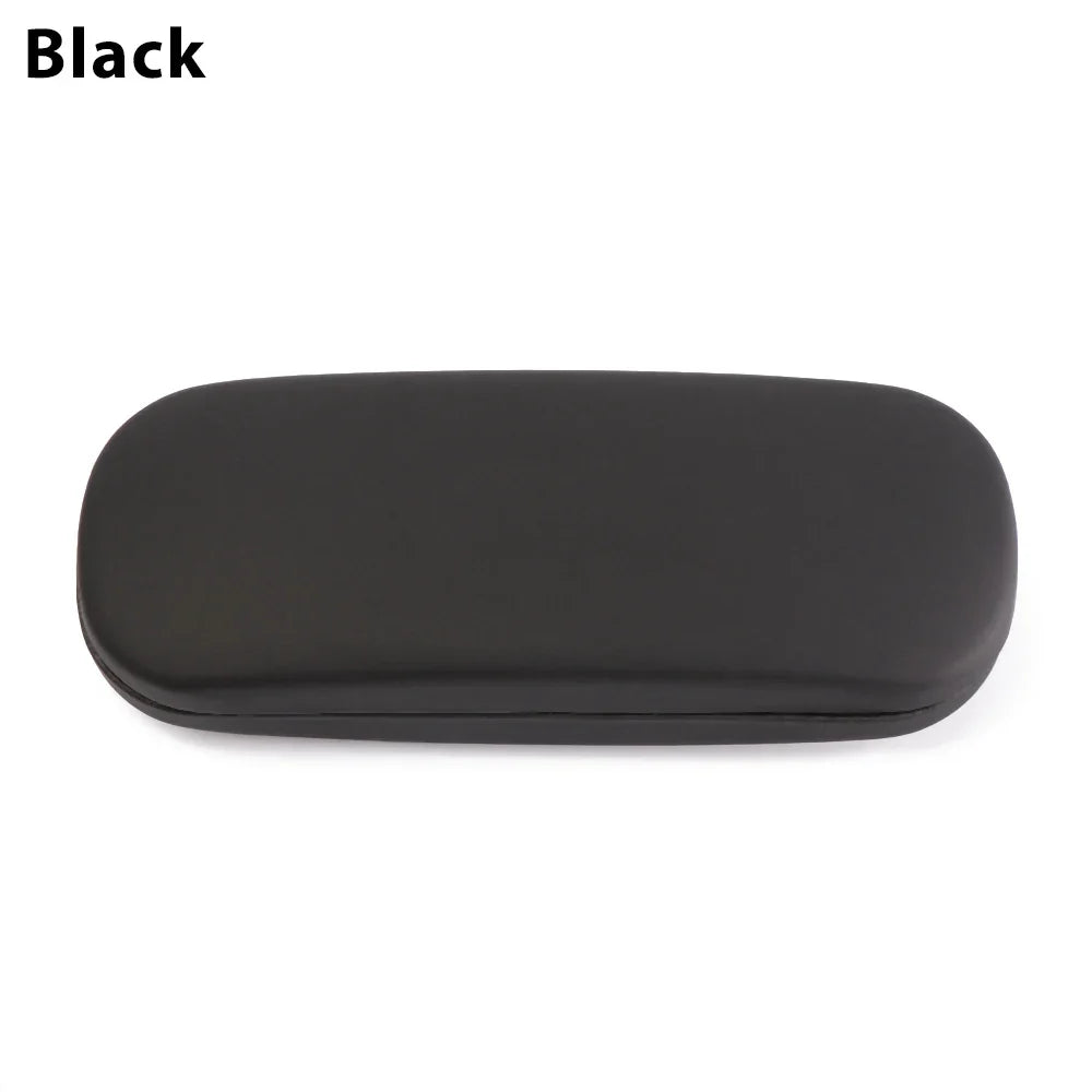 1PC Unisex Hot Leather Eyewear Protector Waterproof Hard Frame Eyeglass Pouch Reading Glasses Box Portable Spectacle Cases