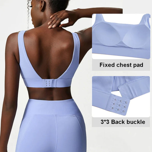 Sujetador deportivo transpirable FlexFit para mujer